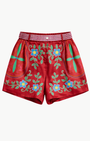 Me369 JULIETTE PLEATED SHORTS at Romi Boutique