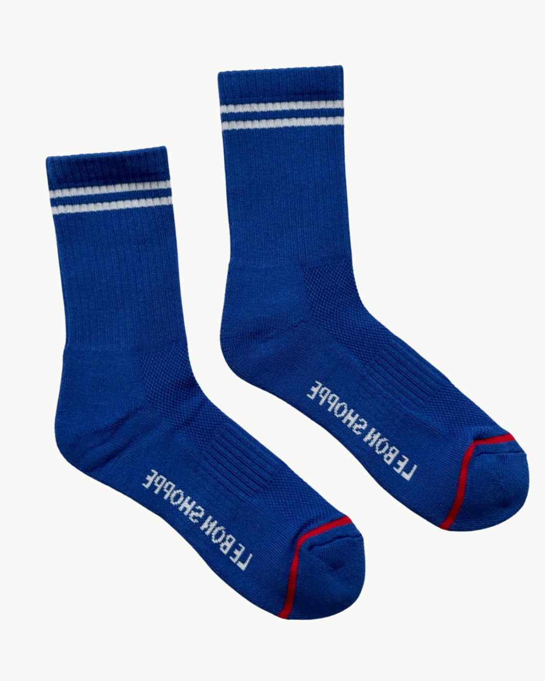 LE BON SHOPPE BOYFRIEND SOCKS IN COBALT at Romi Boutique