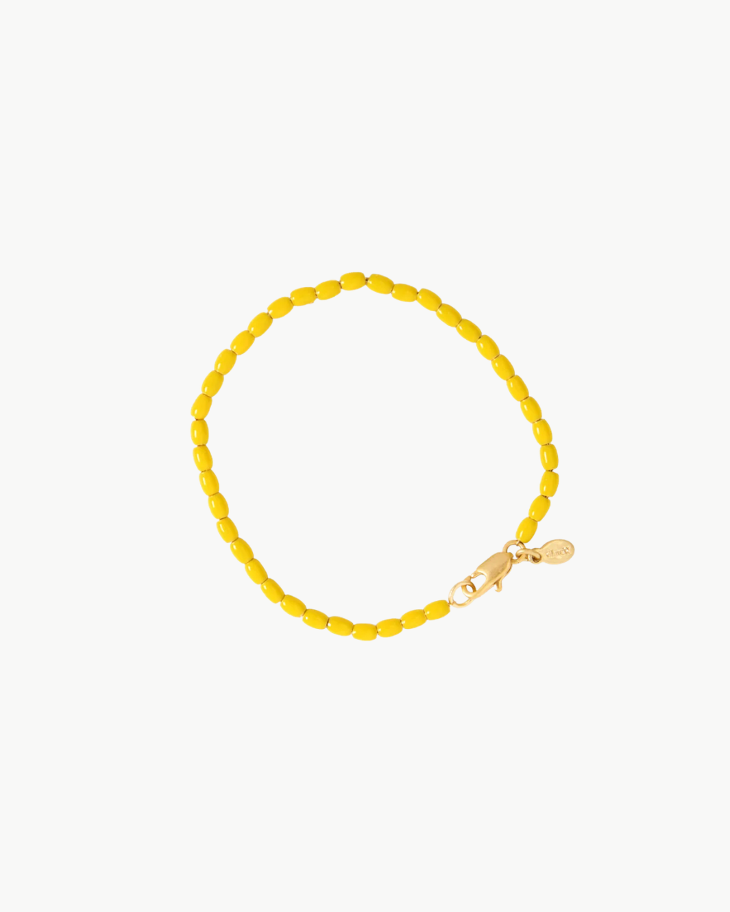 Enamel Barrel Chain Bracelet