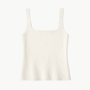 Autumn Cashmere BRUSHED SQUARE NECK TANK at Romi Boutique
