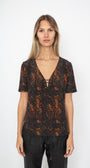 Zadig & Voltaire TERZO PYTHON TOP at Romi Boutique