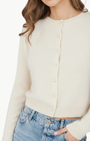 Autumn Cashmere BRUSHED BABY CARDIGAN at Romi Boutique