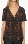 Zadig & Voltaire TERZO PYTHON TOP at Romi Boutique