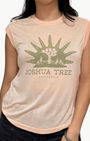 Junk Food JOSHUA TREE SLEEVELESS TEE at Romi Boutique