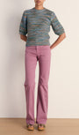 Veronica Beard Crosbie High Rise Wide Leg at Romi Boutique