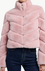 Generation Love BRIANNA FAUX FUR JACKET at Romi Boutique