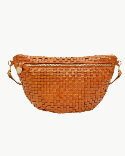 GRANDE FANNY IN NATURAL WOVEN CHECKER