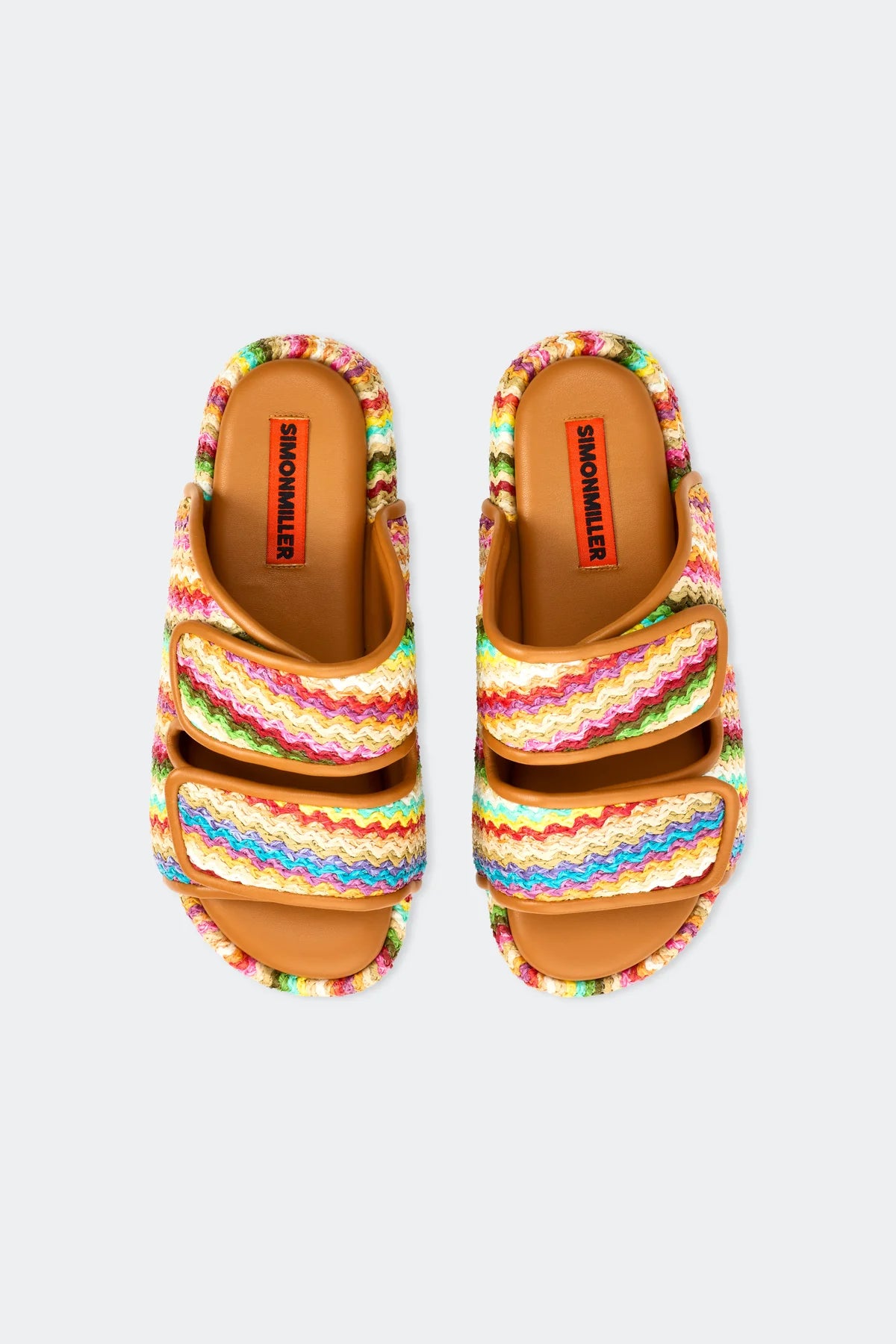 Simon Miller RAFFIA CRO SLIDE at Romi Boutique
