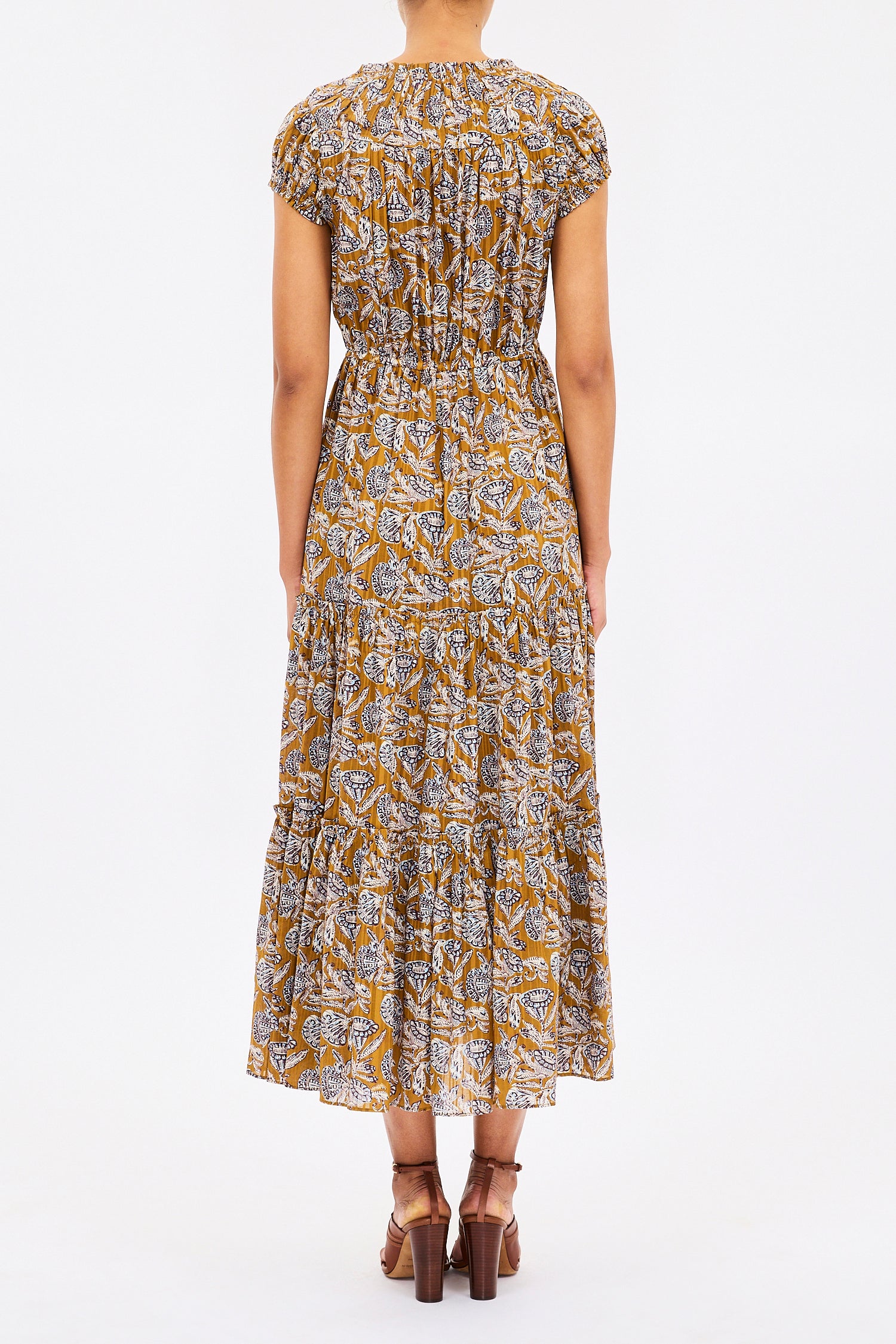 Ulla Johnson ALEXI MIDI DRESS at Romi Boutique