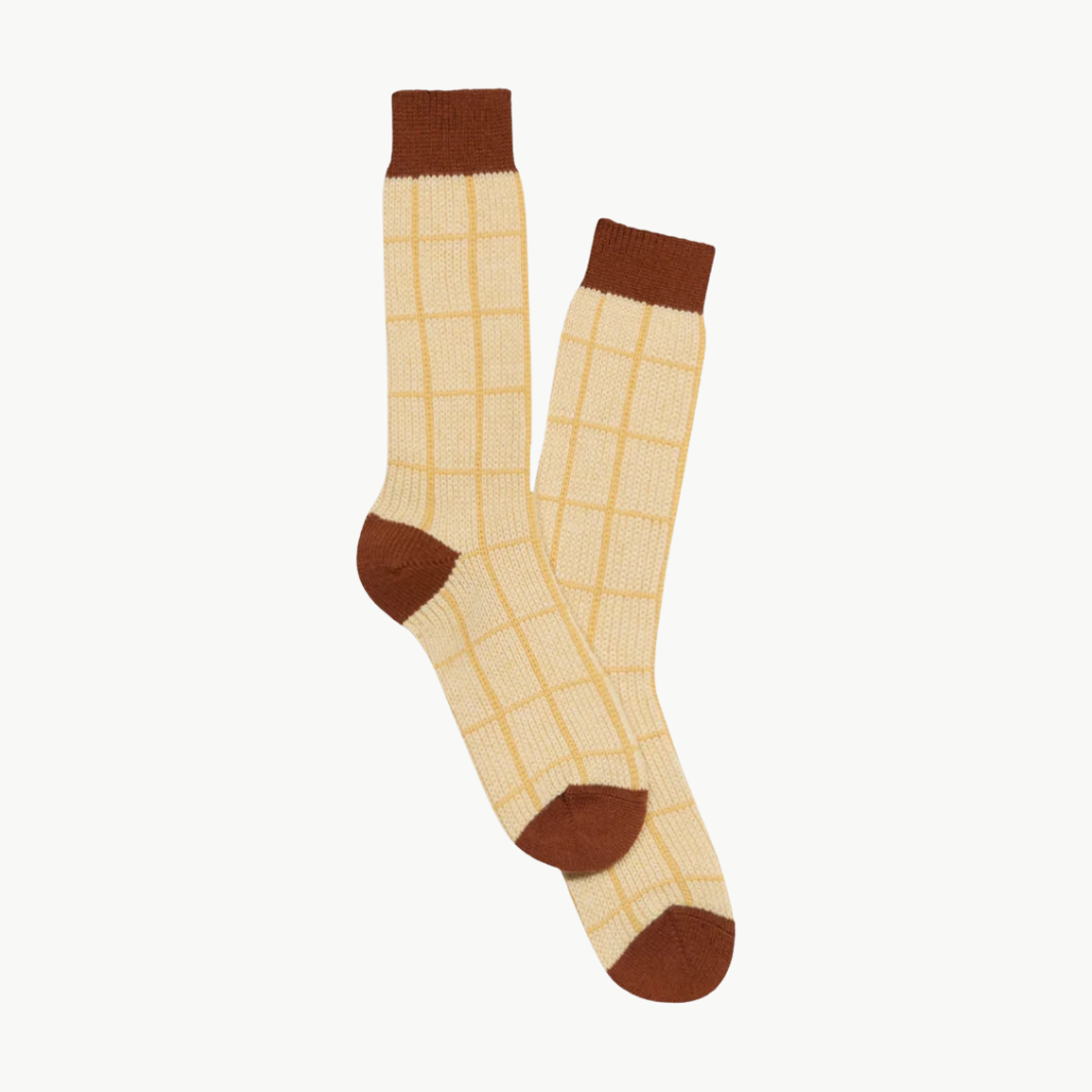 The Checker Soft Sock