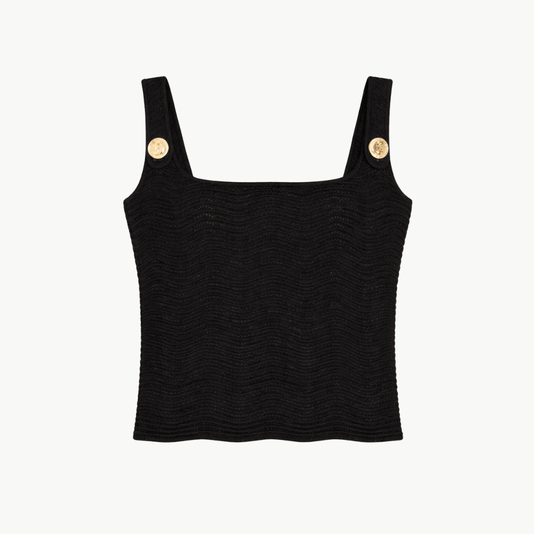 Retrofete ALOE KNIT TOP at Romi Boutique