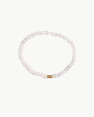SKINNY CHARM BRACELET IN CLEAR