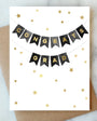 Abigail Jayne Design Banner Congrats Greeting Card at Romi Boutique