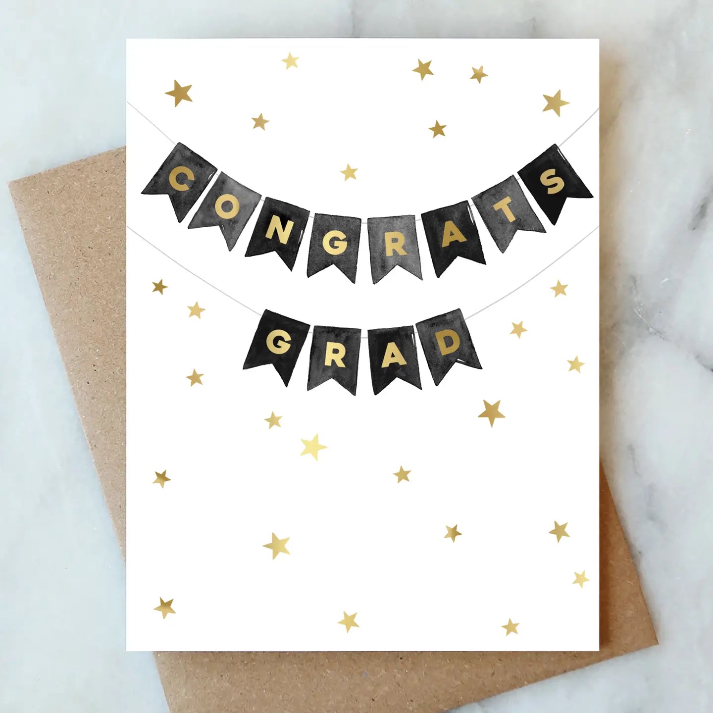 Abigail Jayne Design Banner Congrats Greeting Card at Romi Boutique