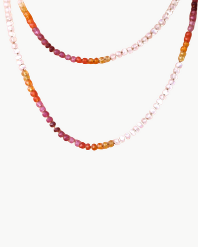 LEI IN MOONSTONE SUNSET