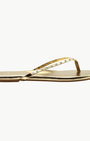 Solei Sea Indie Solid Metallic Gold With Pearls at Romi Boutique
