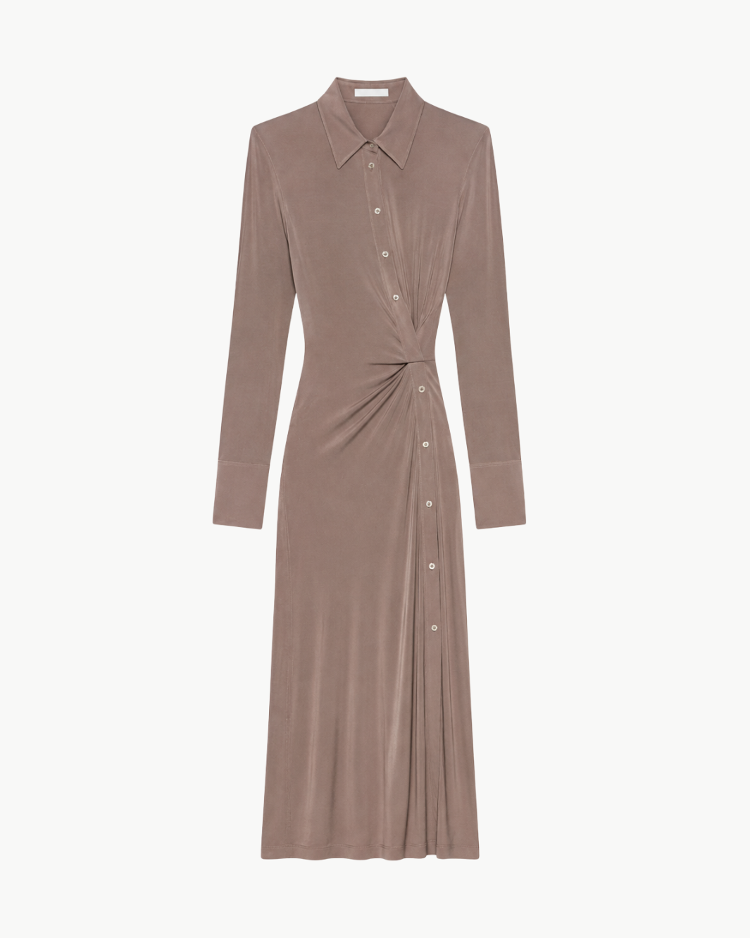 Twisted Shirt Dress