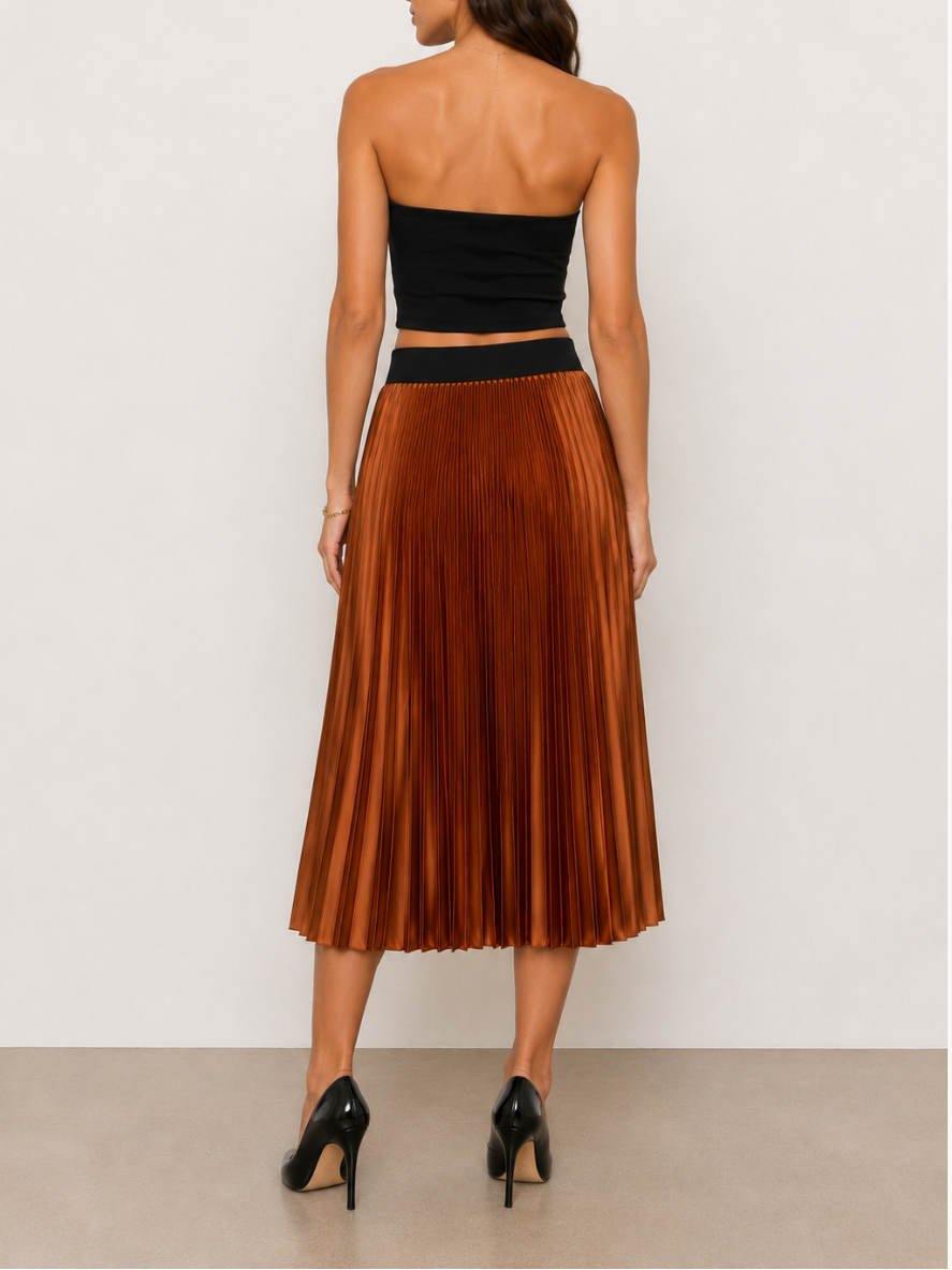Classic Satin Skirt