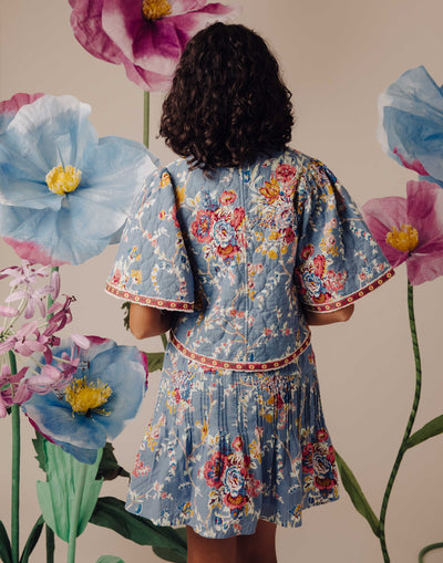 GARDINA JACKET IN POWERSCOURT GARDEN FLORAL