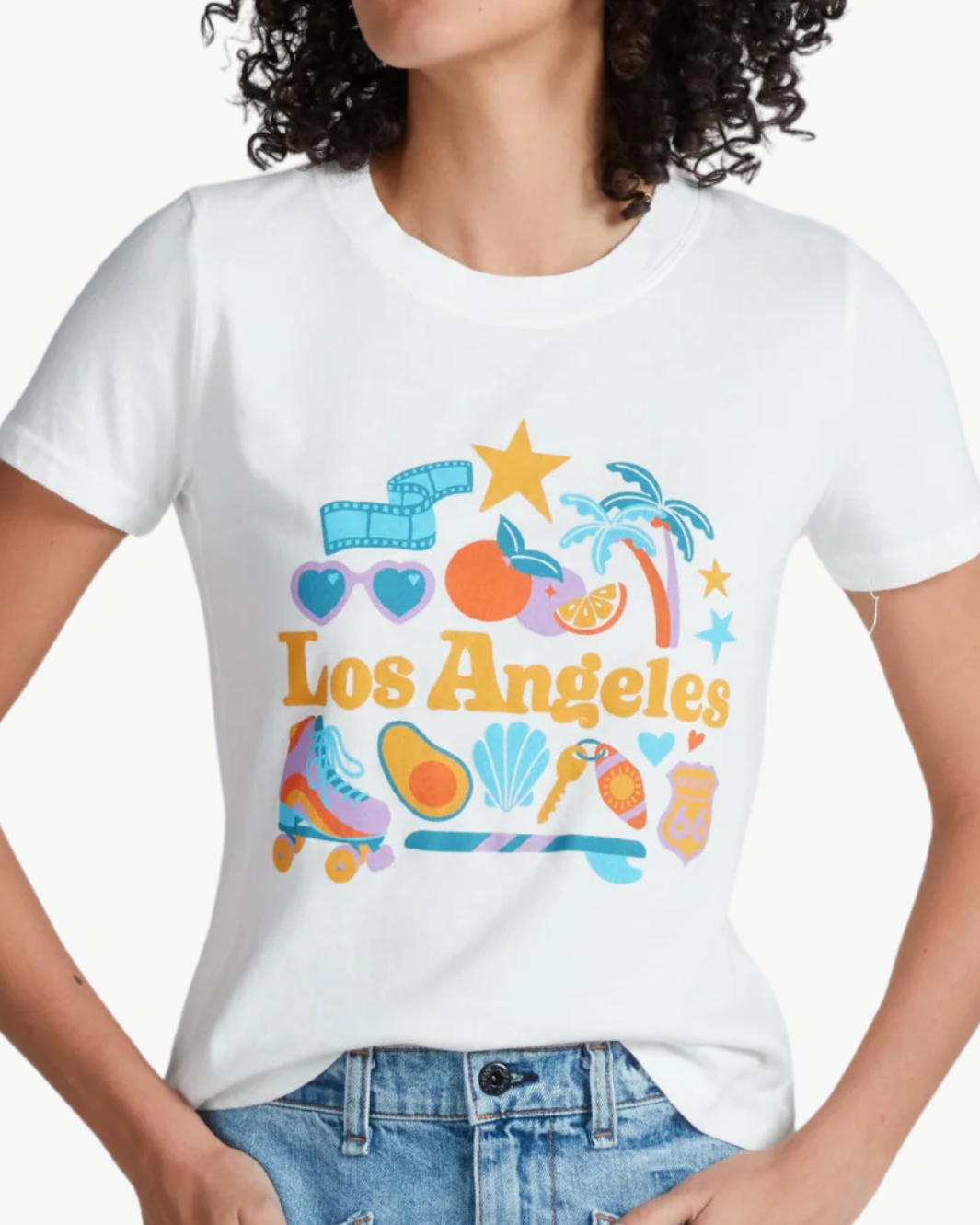 ASKK NY CLASSIC TEE PRINTED at Romi Boutique