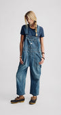 RELAXED OVERALL IN GALTON INDIGO by Denimist - Romi Boutique