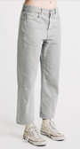 LUCY BOYFRIEND JEAN IN MEDIUM GREY - Romi Boutique