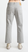 LUCY BOYFRIEND JEAN IN MEDIUM GREY - Romi Boutique