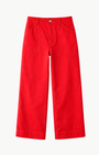 GEORGIA WORK PANT IN NANTUCKET RED by Denimist - Romi Boutique