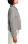 SLIM CHORE JACKET IN RAILROAD GREY - Romi Boutique