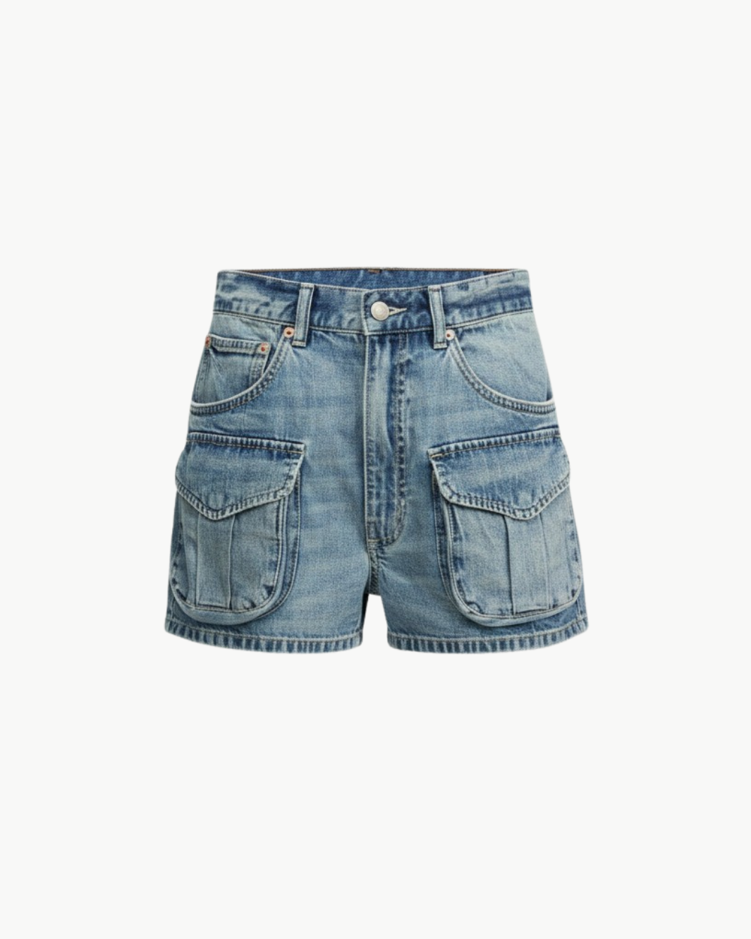 CLAIRE CARGO SHORT IN HOLTON INDIGO by Denimist - Romi Boutique