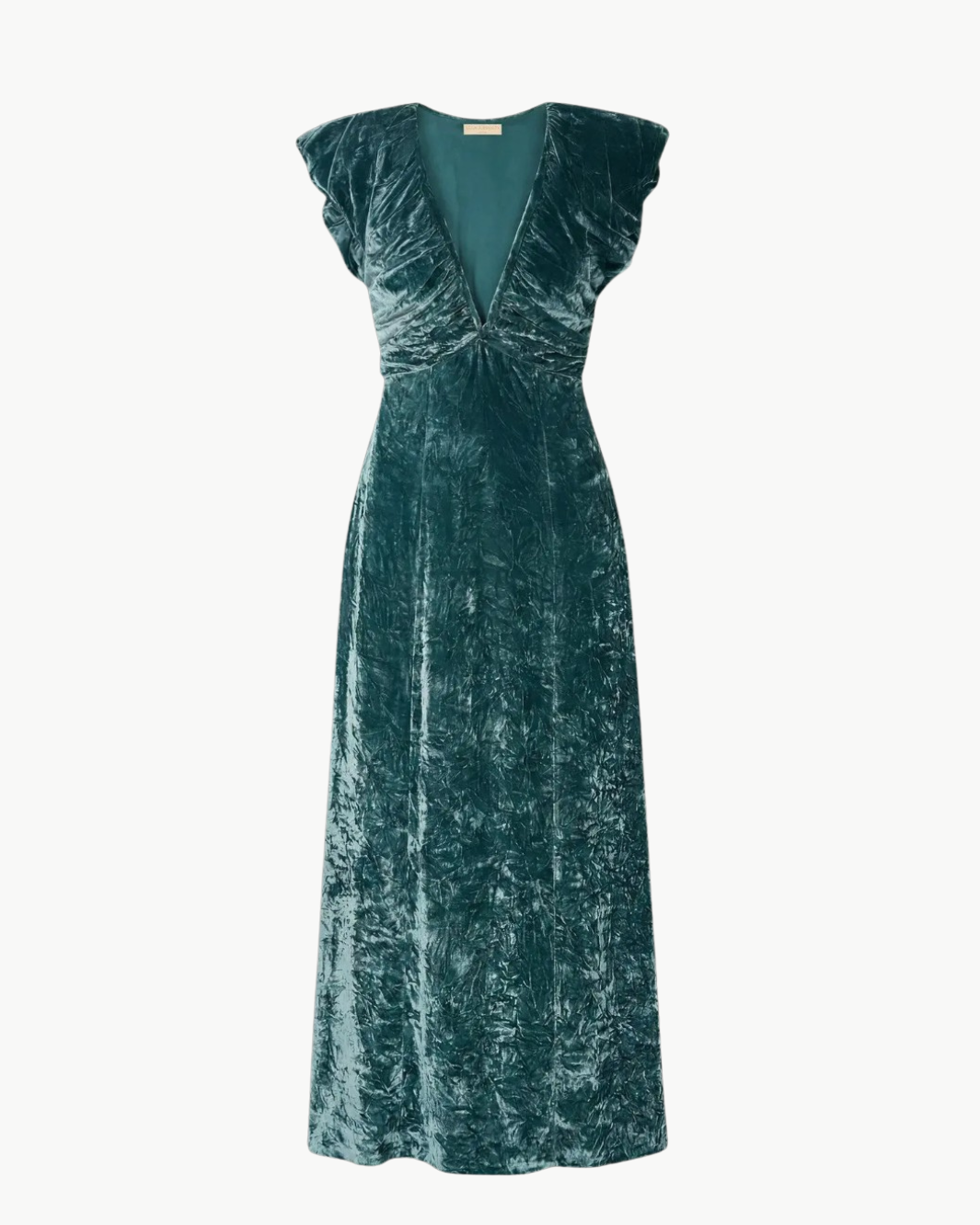 Astra V-Neck Velvet Dress