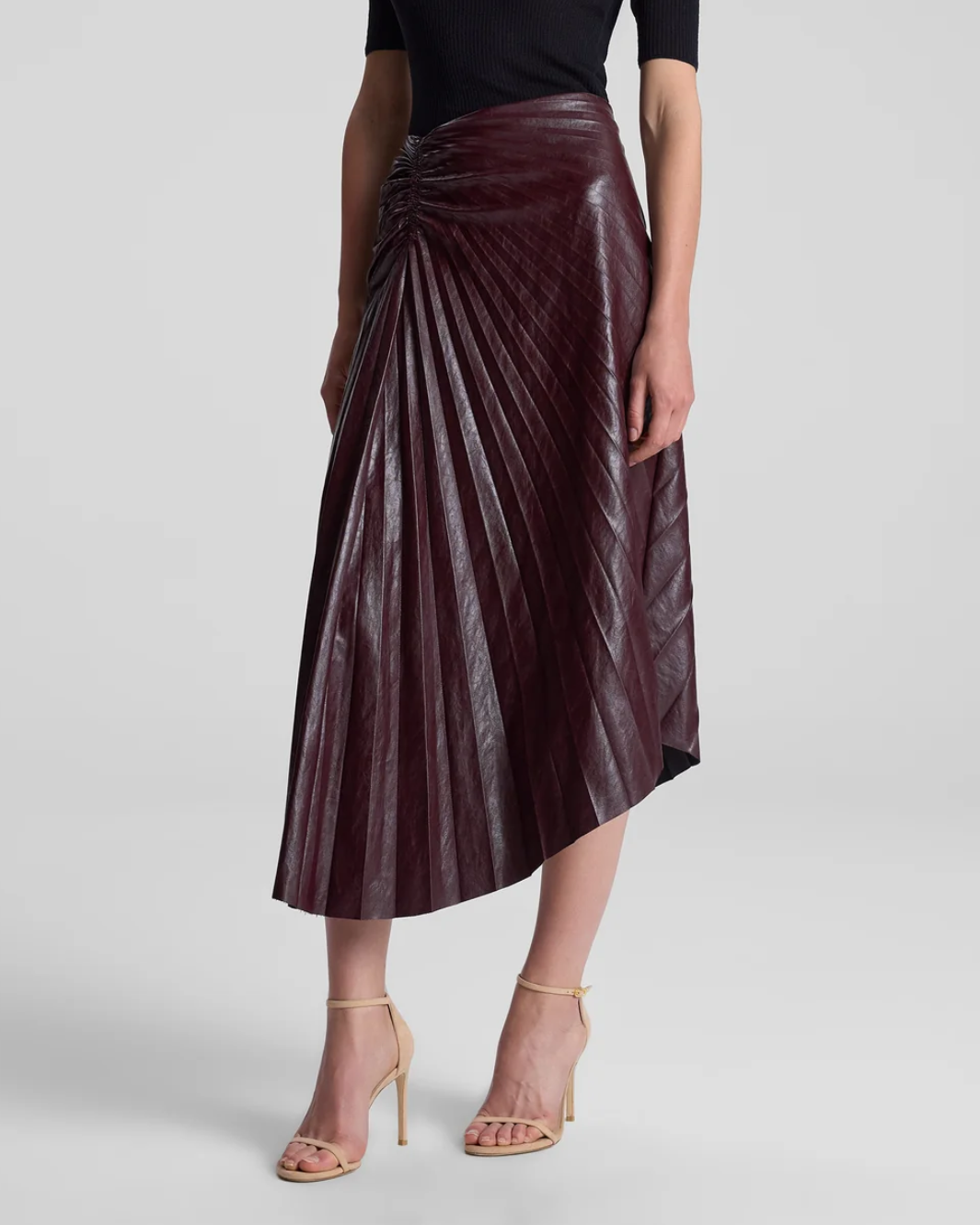 TRACY SKIRT IN CORDOVAN