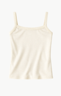 THE BABY RIB SCALLOP TANK by DONNI. - Romi Boutique