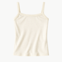 THE BABY RIB SCALLOP TANK by DONNI. - Romi Boutique