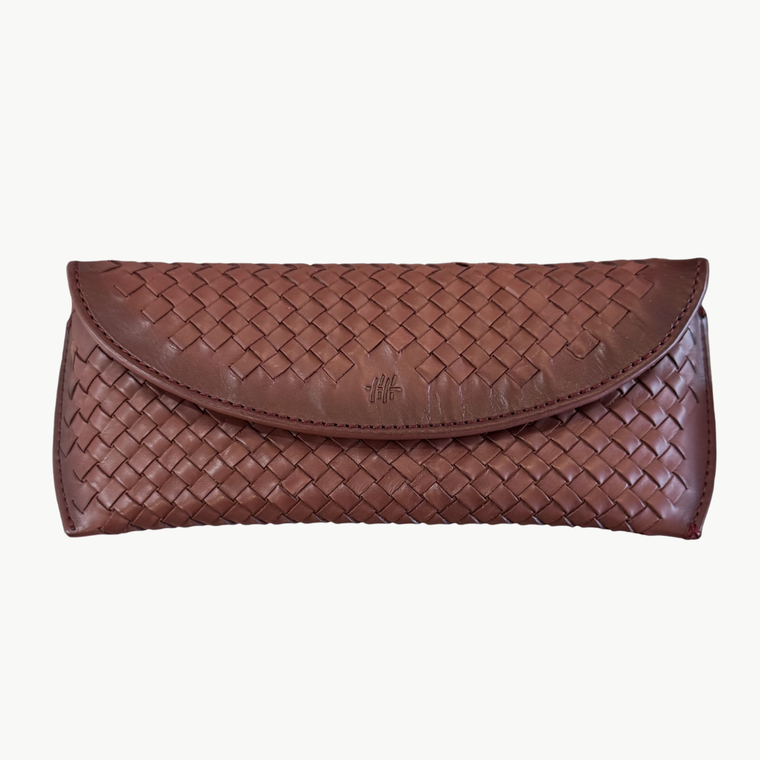 EYEGLASS HOLDER IN BORDO - Romi Boutique