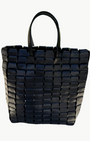 LINK TOTE IN BLACK by Dragon Diffusion - Romi Boutique