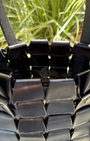 LINK TOTE IN BLACK by Dragon Diffusion - Romi Boutique