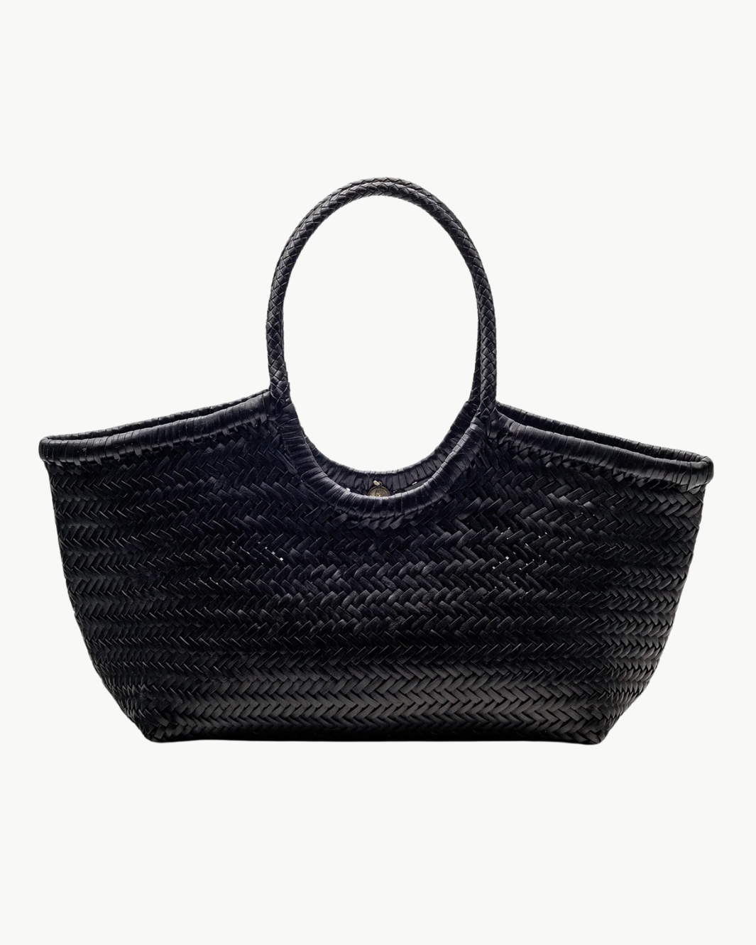 NANTUCKET BASKET BIG IN BLACK - Romi Boutique