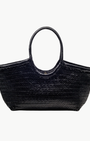NANTUCKET BASKET BIG IN BLACK - Romi Boutique