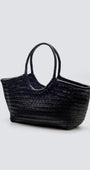 NANTUCKET BASKET BIG IN BLACK - Romi Boutique
