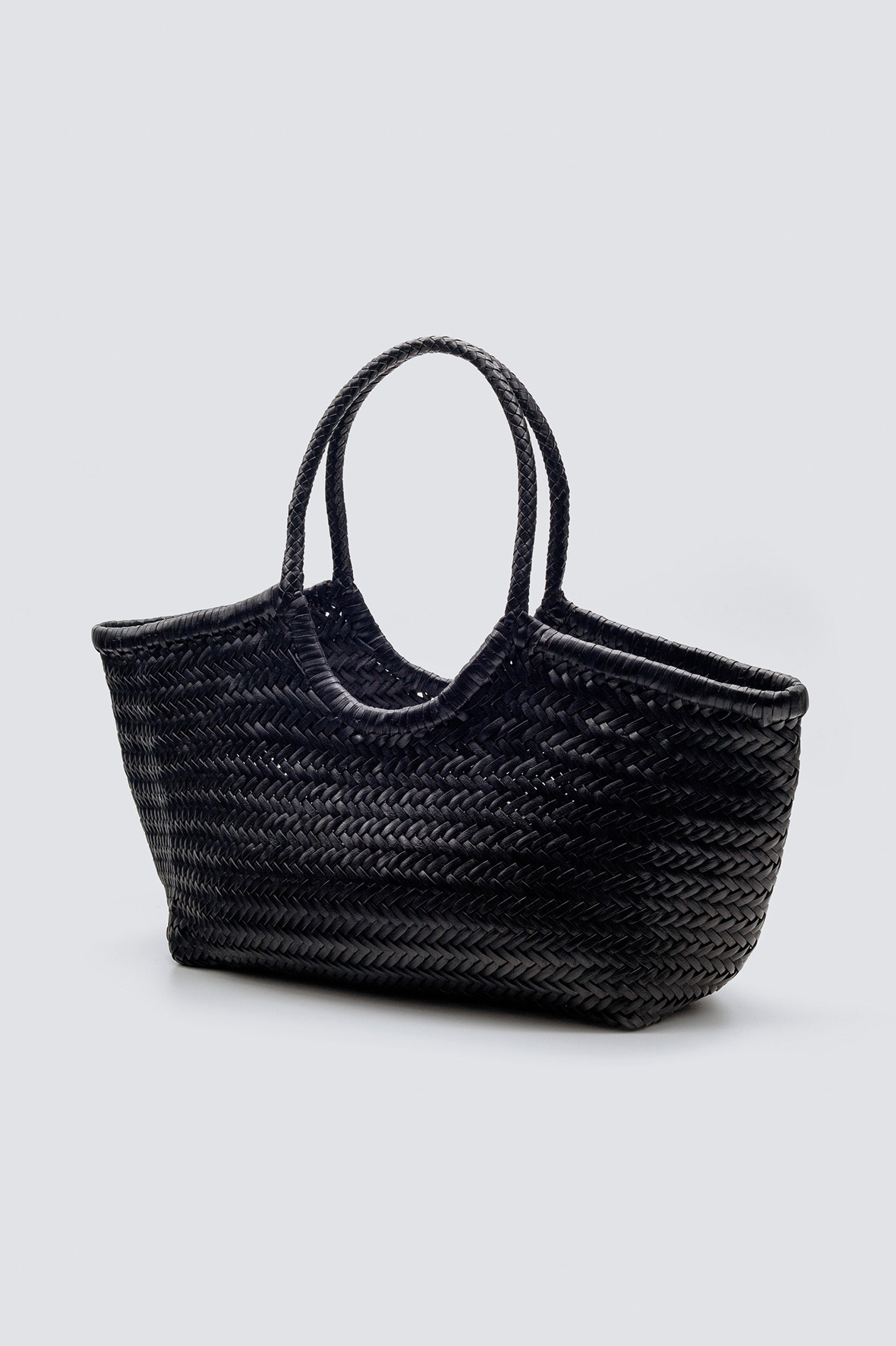NANTUCKET BASKET BIG IN BLACK - Romi Boutique