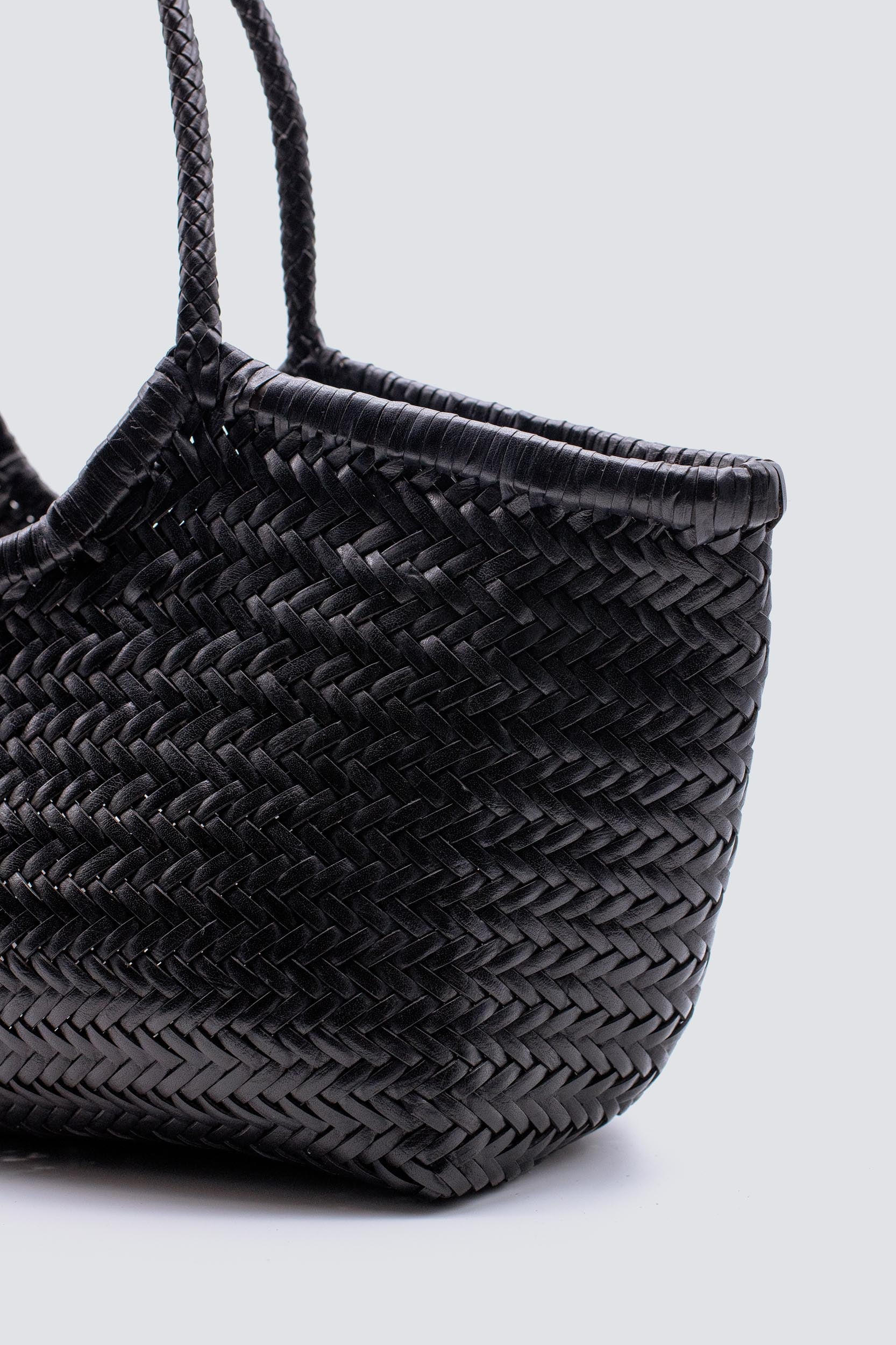 NANTUCKET BASKET BIG IN BLACK by Dragon Diffusion - Romi Boutique