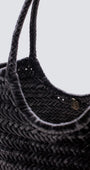 NANTUCKET BASKET BIG IN BLACK by Dragon Diffusion - Romi Boutique