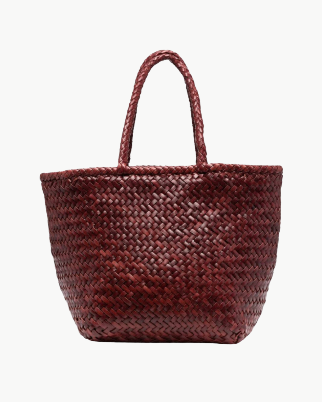 GRACE BASKET SMALL IN BORDO by Dragon Diffusion - Romi Boutique