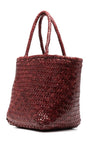 GRACE BASKET SMALL IN BORDO by Dragon Diffusion - Romi Boutique