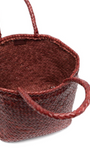 GRACE BASKET SMALL IN BORDO by Dragon Diffusion - Romi Boutique