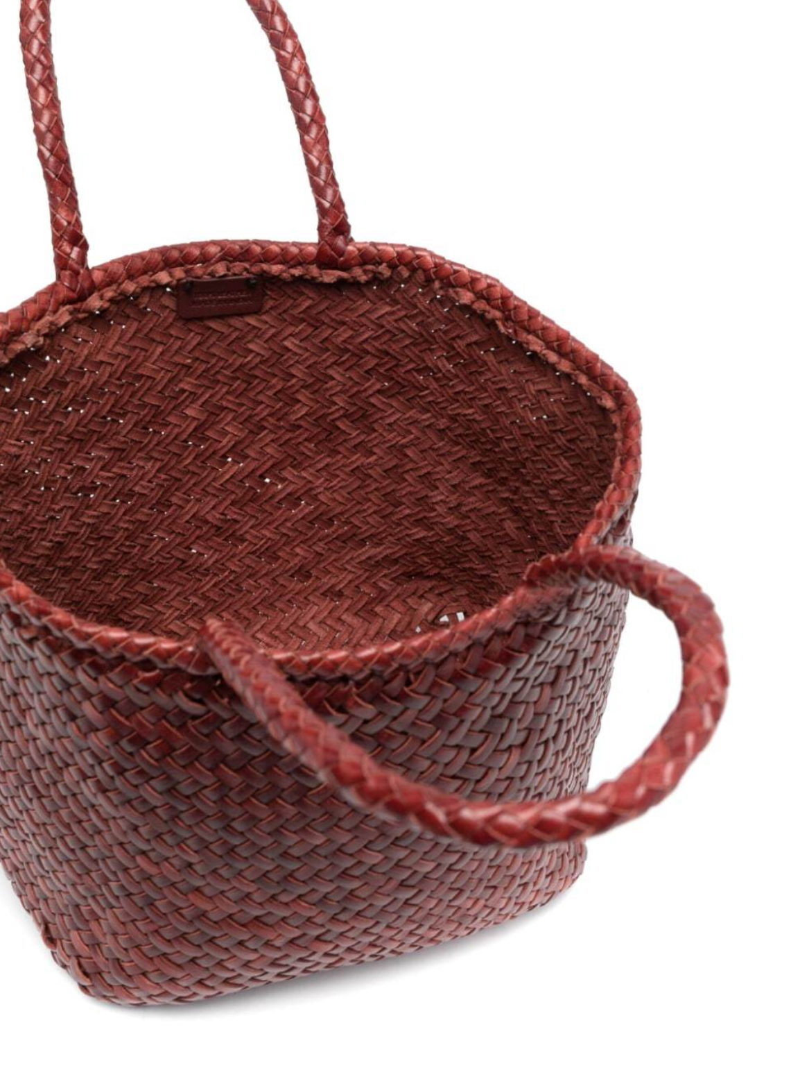 GRACE BASKET SMALL IN BORDO by Dragon Diffusion - Romi Boutique