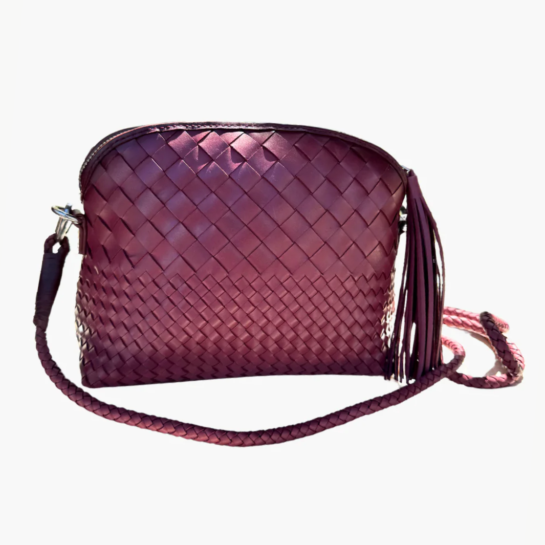 TWO 4 ONE POCHETTE IN BORDO by Dragon Diffusion - Romi Boutique