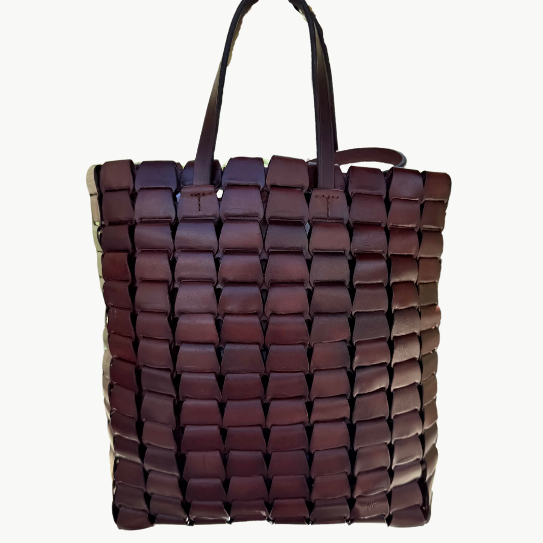 LINK TOTE IN BRUCIATO by Dragon Diffusion - Romi Boutique