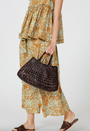 SANTA CROCE SMALL IN DARK BROWN - Romi Boutique